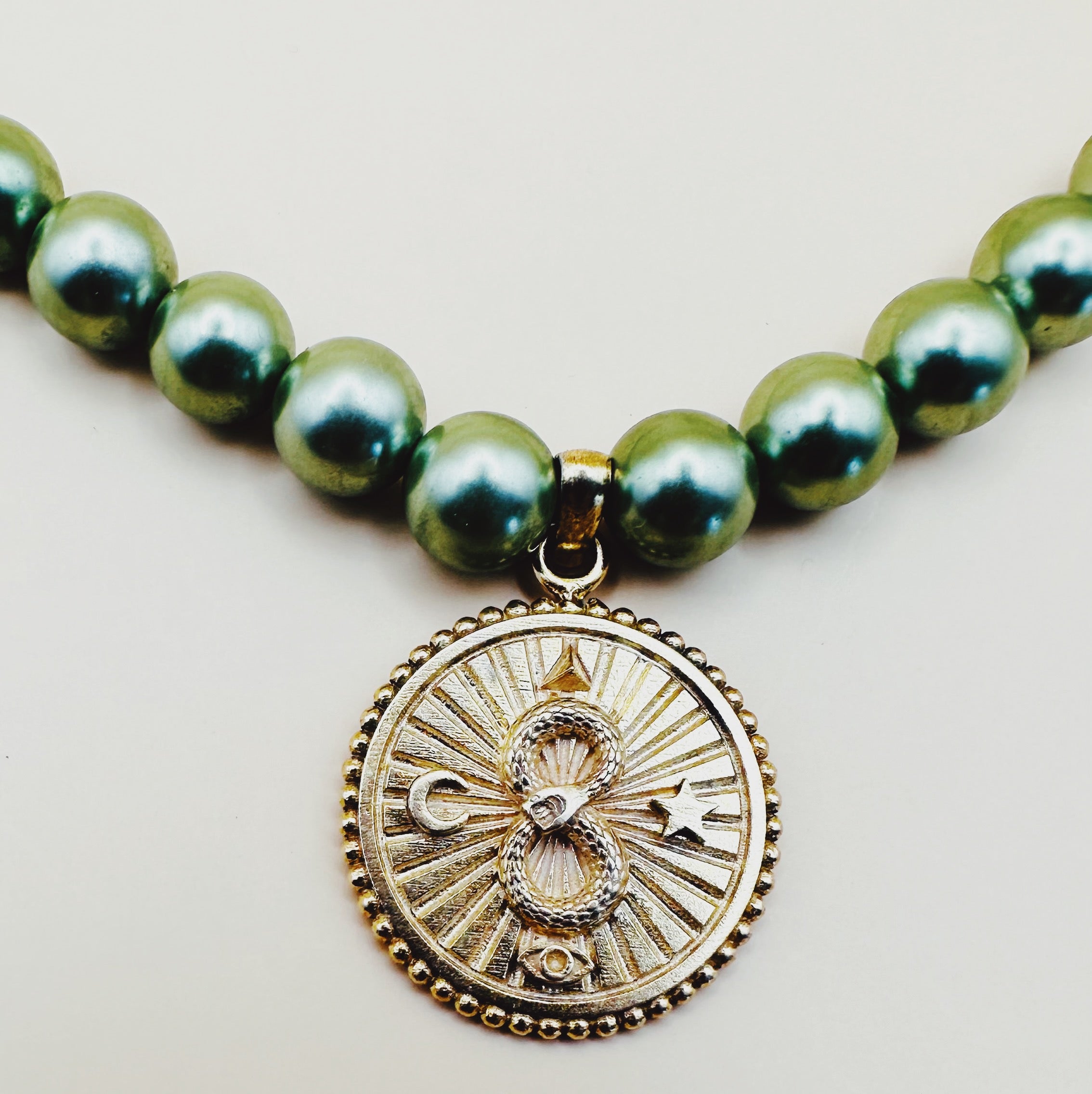 Arcturian Metatron Astral Device Samskara Healing Talisman Necklace