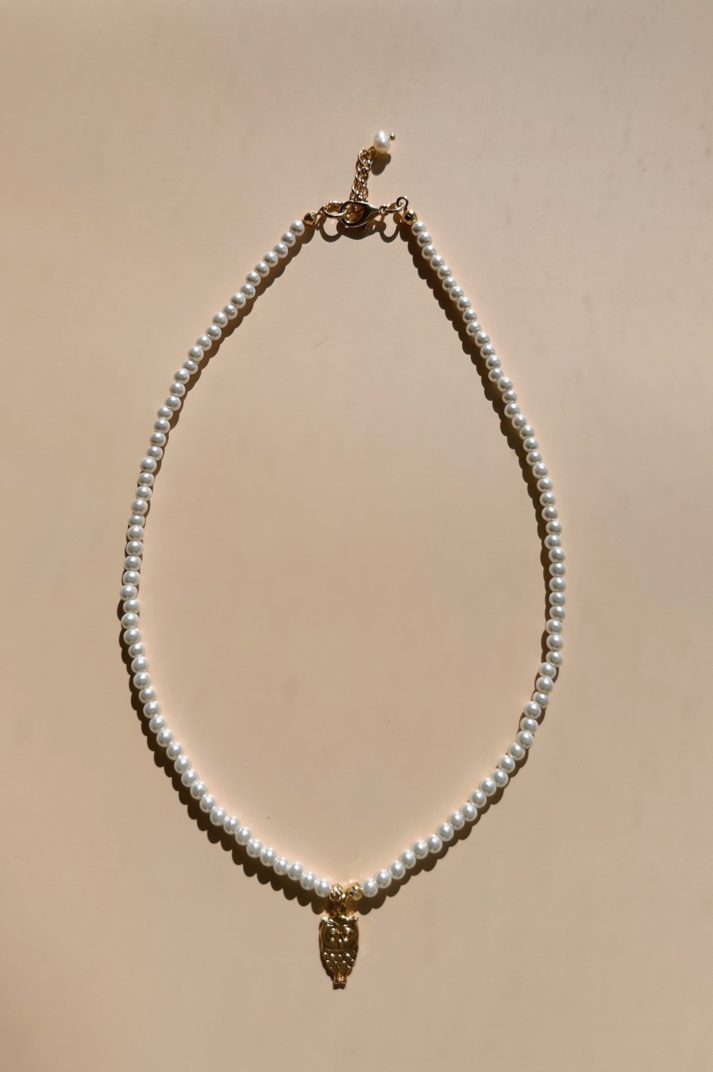 Goddess Athena Pearl Necklace encoded with Arcturian Dimensional Bridge Frequency
