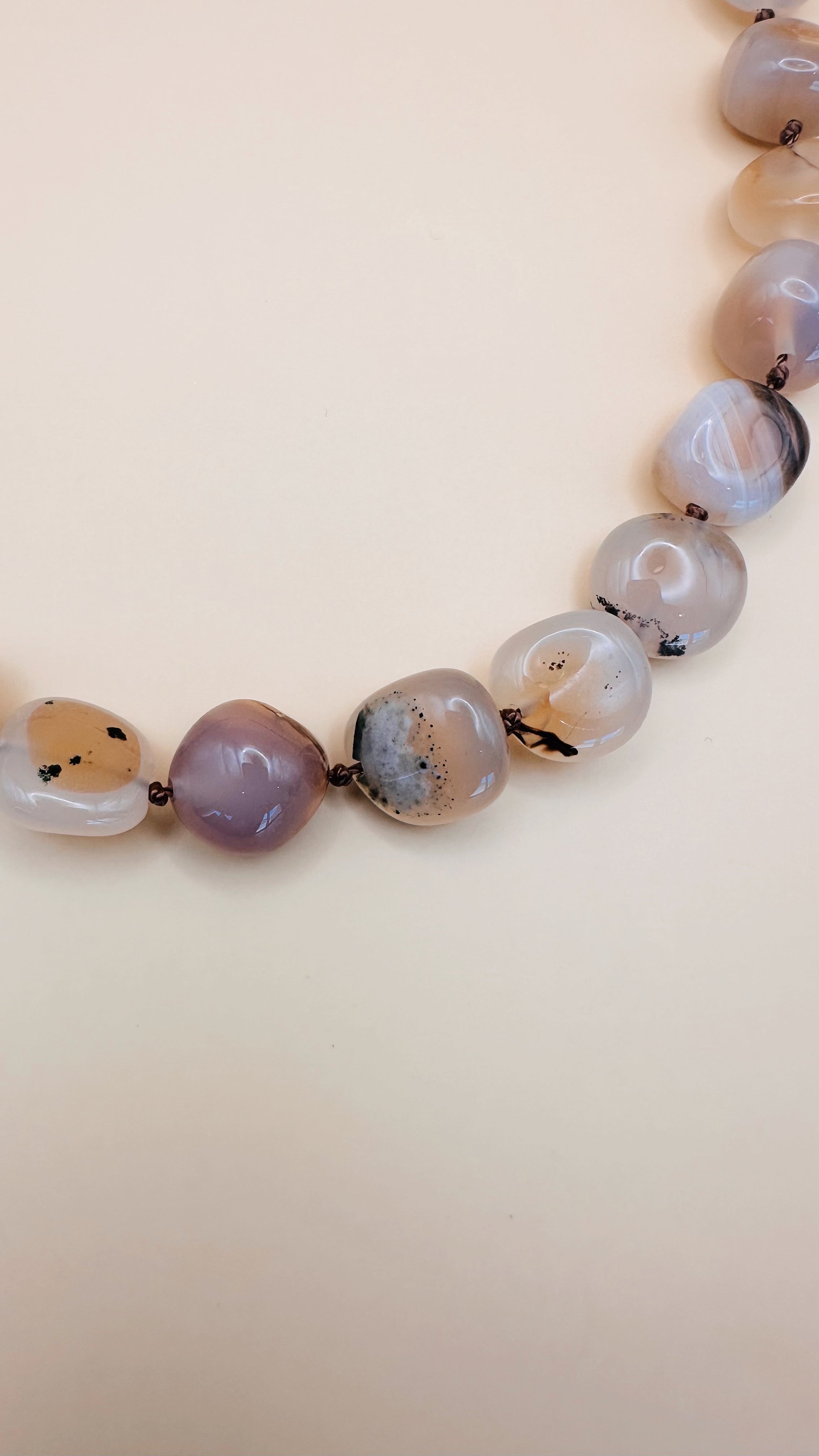 Arcturian Guard Strength and Courage Sand Agate Necklace
