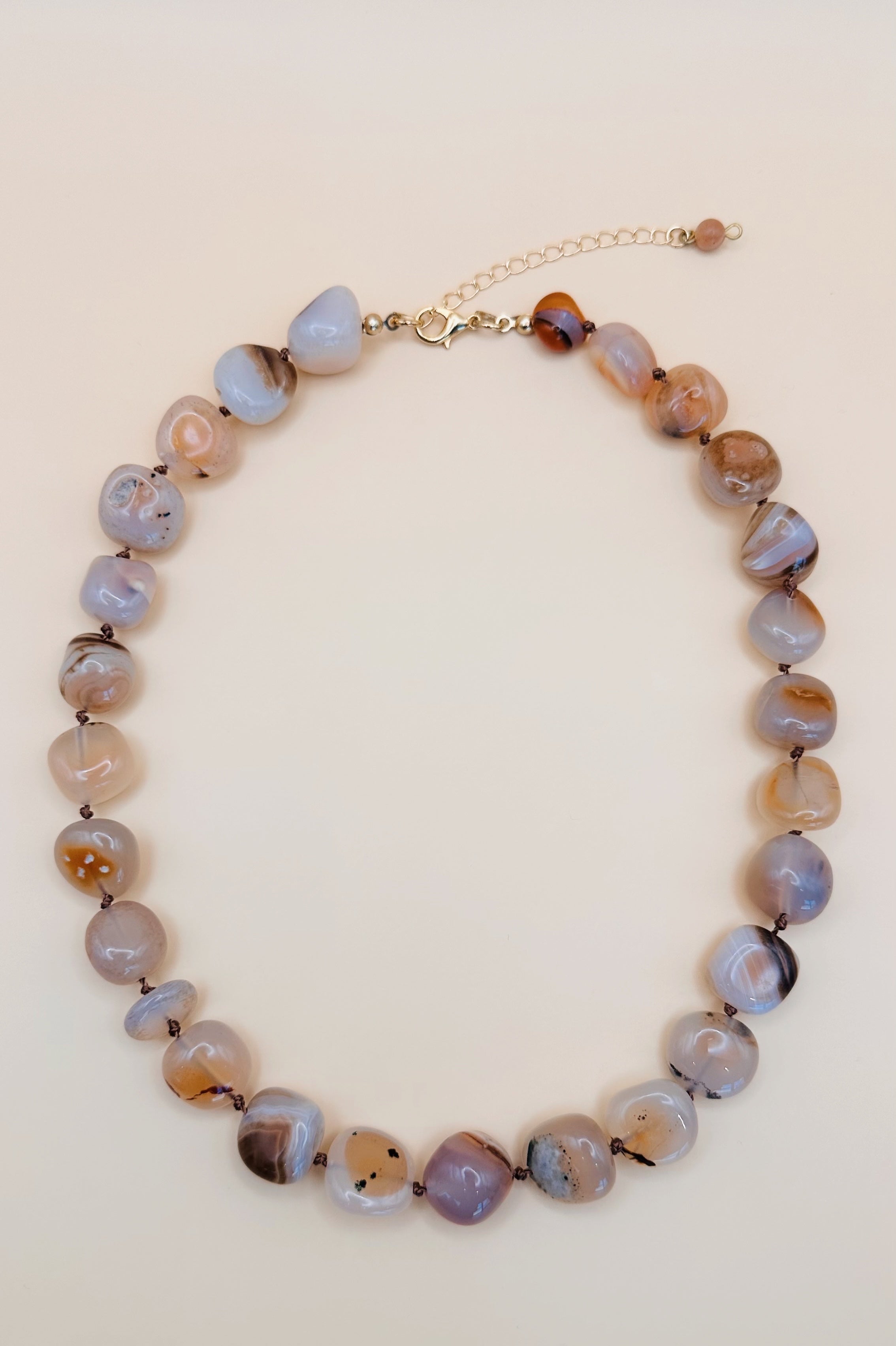 Arcturian Guard Strength and Courage Sand Agate Necklace