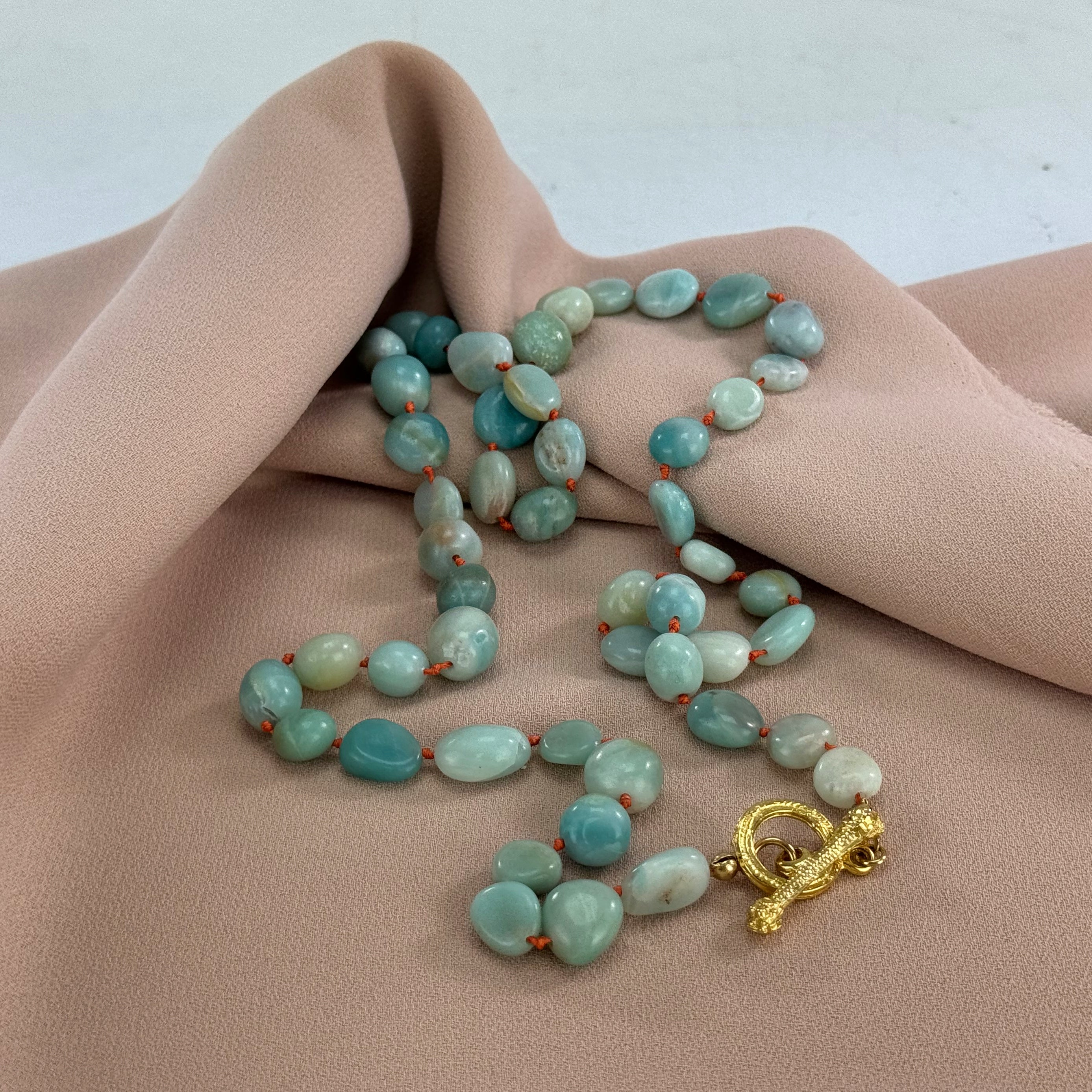 Arcturian Healing Light Amazonite Necklace for Clarity