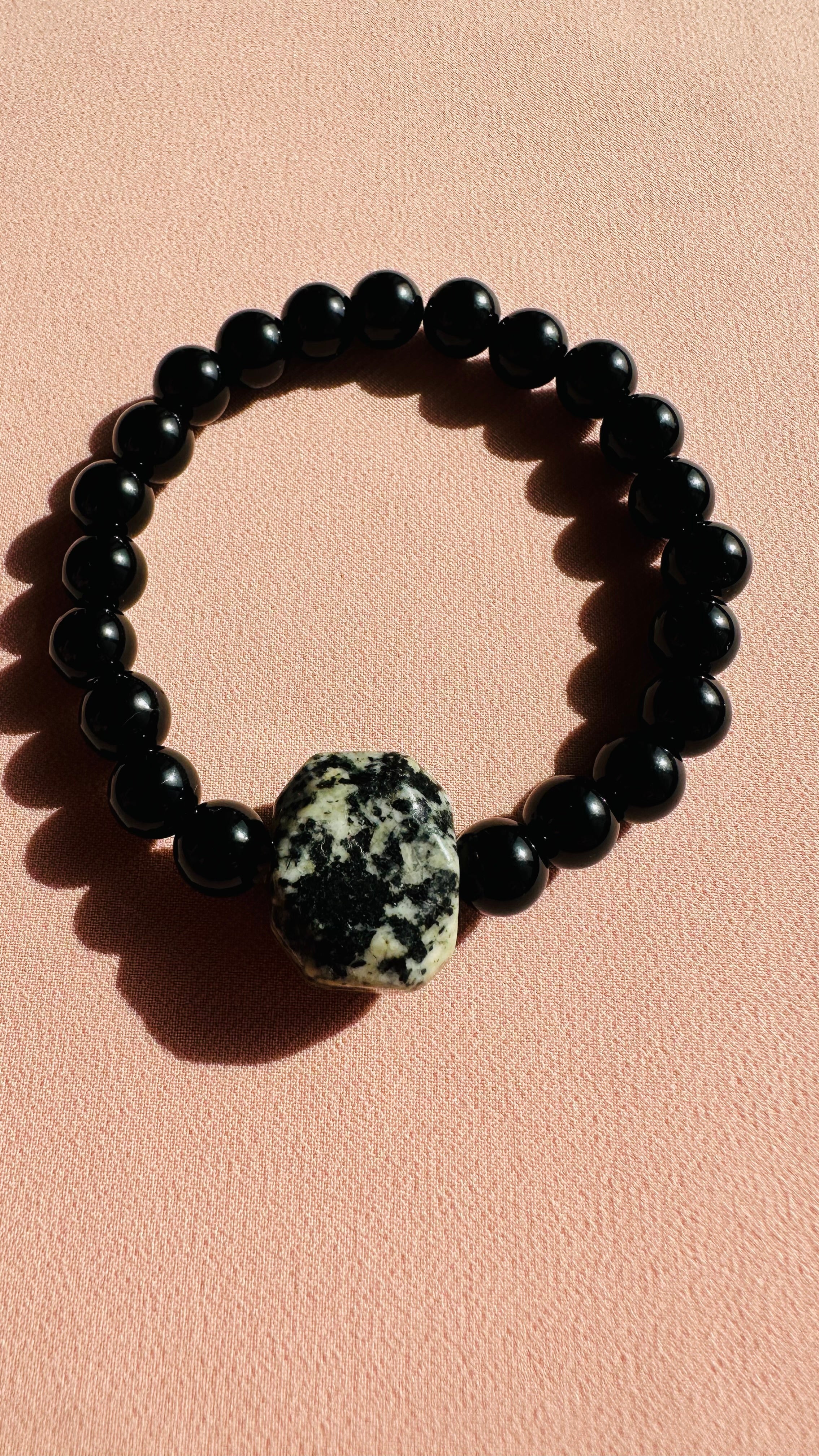 019 Black Stone Bracelet
