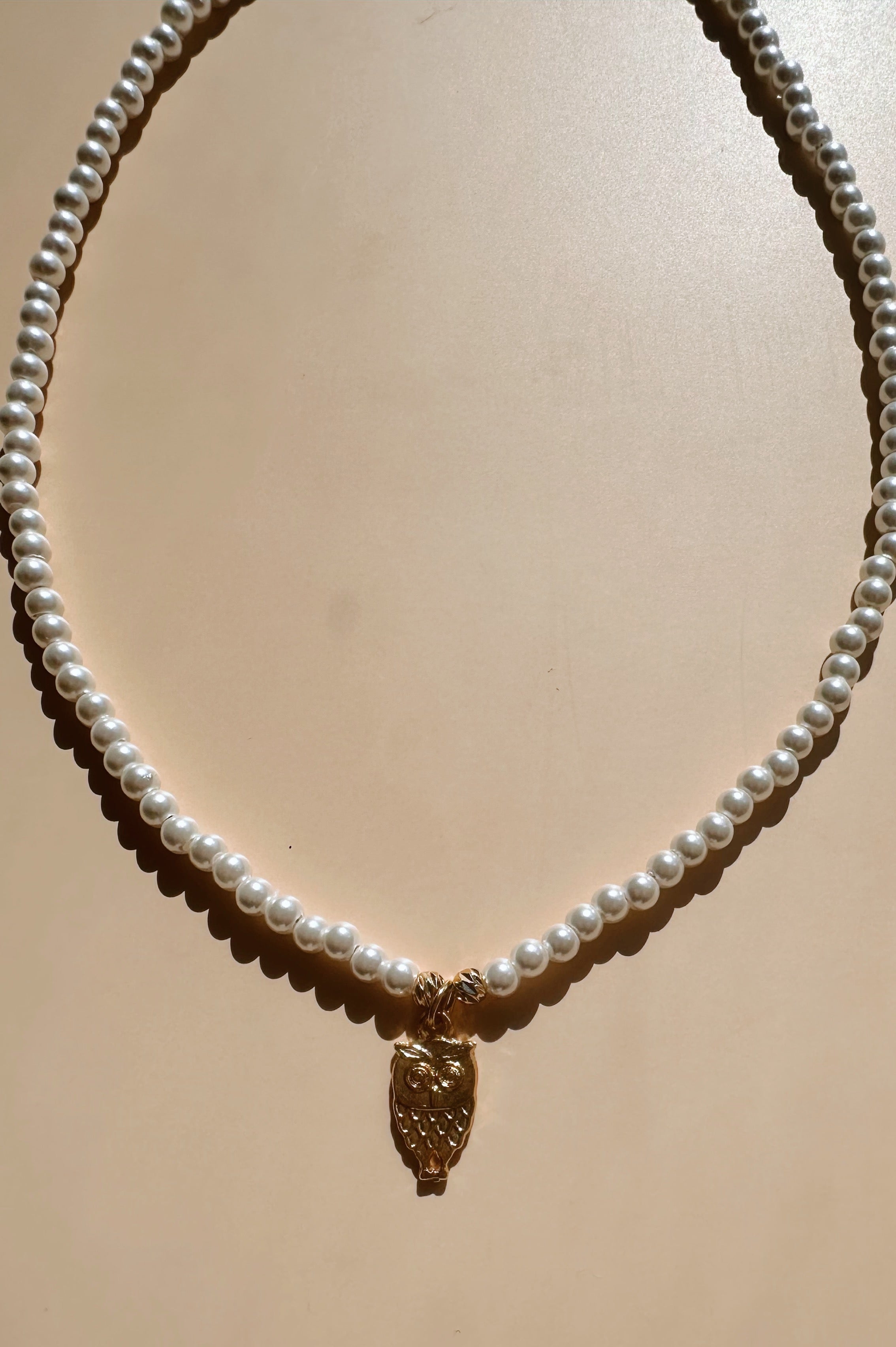 Goddess Athena Pearl Necklace encoded with Arcturian  Dimensional Bridge Frequency
