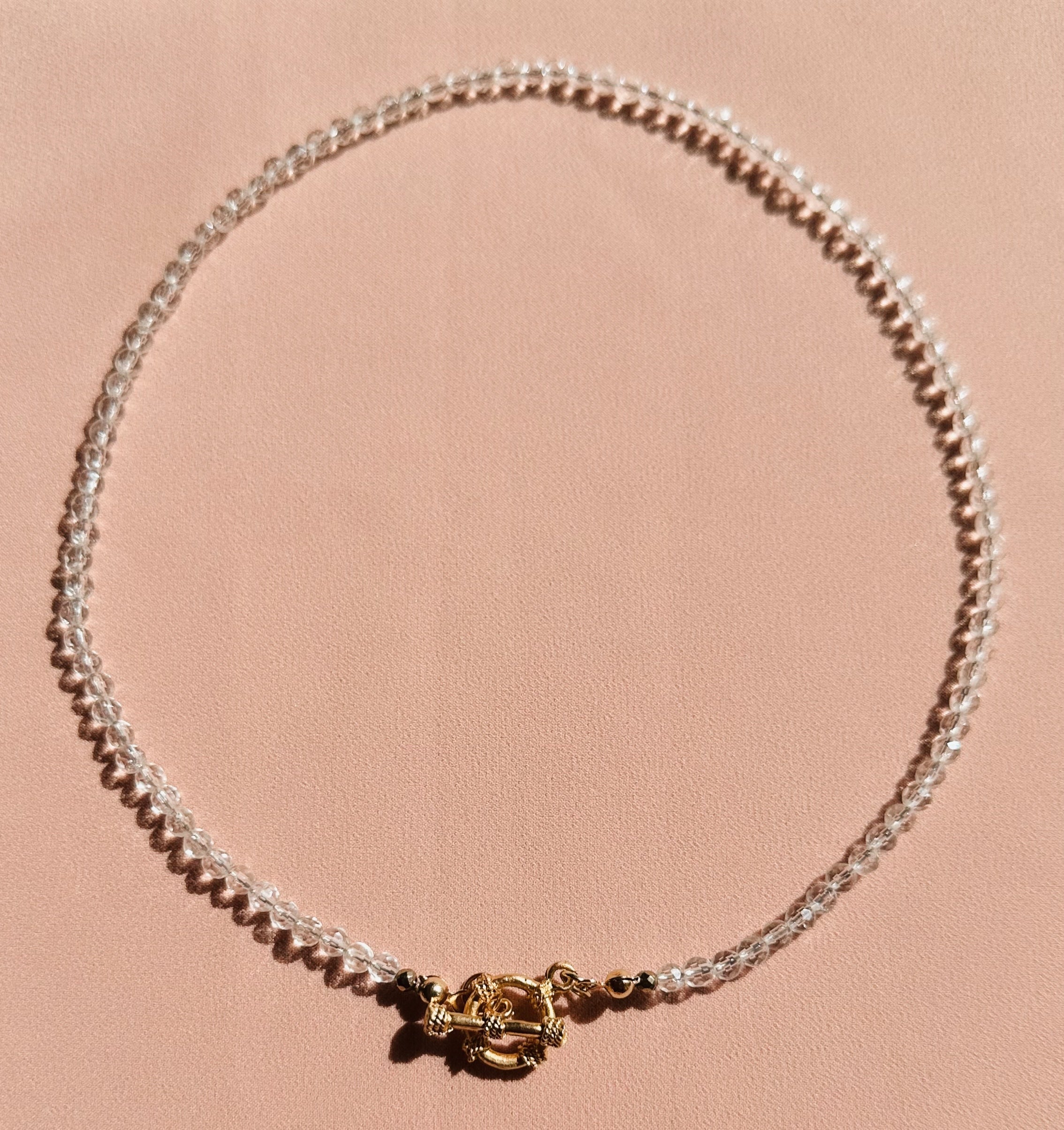 Seraphim Atlantean Life Force Energy Klarquarz Halsband